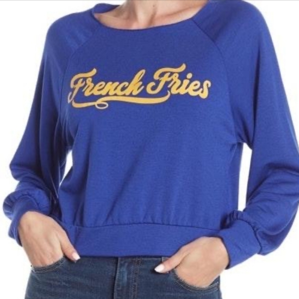 Hiatus Royal Blue Long Sleeves Top